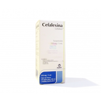 CEFALEXINA ( maver ) SUSP. 100 ML 250 MG