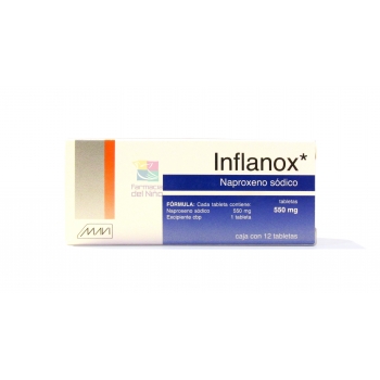 INFLANOX (NAPROXENO SODICO) 12 TABS 550MG