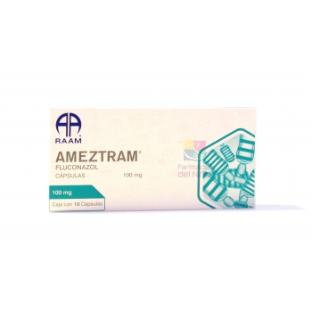 AMEZTRAM (fluconazole) C / 10 CAPS 100 MG