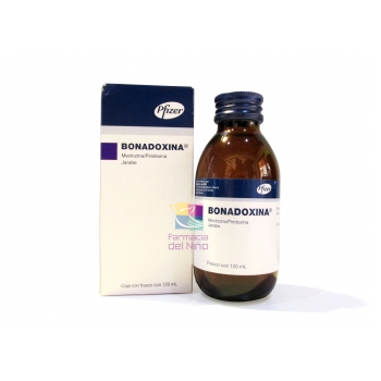 BONADOXINA (MECLIZINA/PIRIDOXINA) SUSP 120ML *ESTE PRODUCTO ESTÁ DISPONIBLE SOLO PARA CLIENTES DENTRO DE MÉXICO*