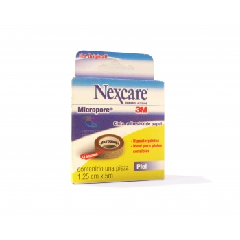 NEXCARE MICROPORE TAPE SKIN COLOR 1.25CMX5MTS