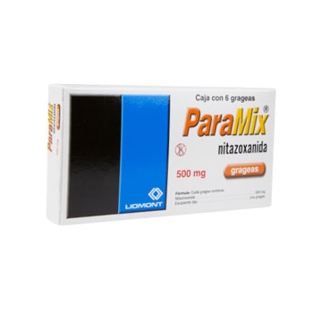 PARAMIX (NITAZOXANIDA)  6 GRAG 500MG