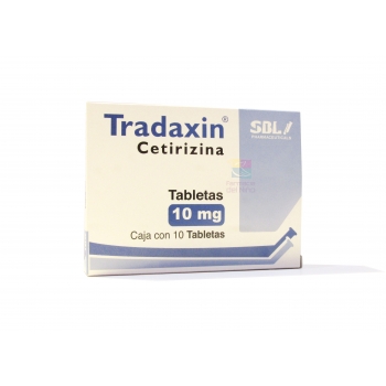 TRADAXIN (CETIRIZINA) C/10 TABS 10 MGS