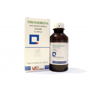 PIROMEBRINA (SODIUM METAMIZOL) SYRUP 120ML *THIS PRODUCT IS ONLY AVAILABLE IN MEXICO