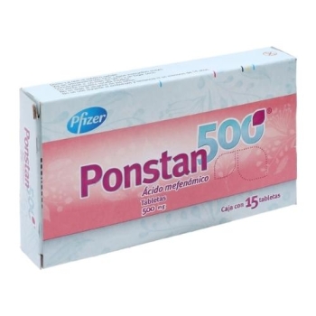 Ponstan (mefenamic acid) 15 TABS 500 MG