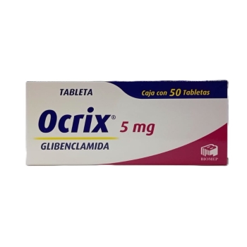 OCRIX (GLIBENCLAMIDE) 5MG 50T