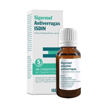 SIGERMEL ANTIVERRUGAS SOL FRA C/20ML