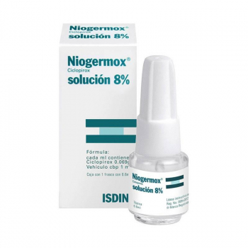 NIOGERMOX (CICLOPIROX) SOL 8% 3.3ML