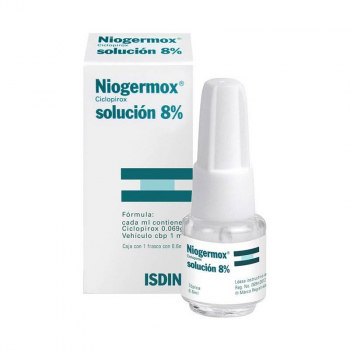 NIOGERMOX (CICLOPIROX) SOL 8% 3.3ML - This product is available only to customers within Mexico