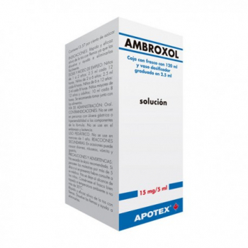 AMBROXOL 15MG/5ML SOLUCION 120ML