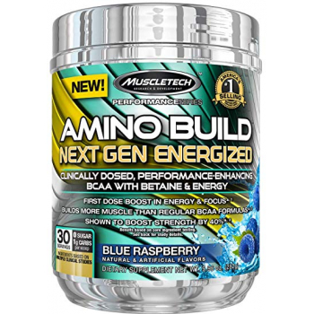 AMINO BUILD NEXT GEN ENERGY BLUE RASPSBERRY