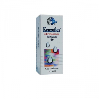 KENZOFLEX (CIPROFLOXACINO) SOLUCION OFTALMICO 5ML