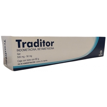 TRADITOR (INDOMETACIN / BETAMETASONE) GEL 60G