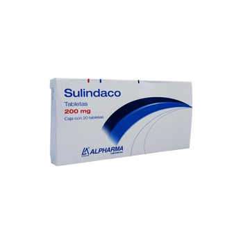 SULINDACO 200MG 20 TABLETAS