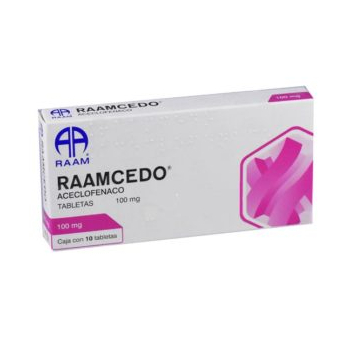 RAAMCEDO (ACECLOFENACO) 100MG 10 TABLETAS
