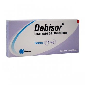 DEBISOR c/20 TABS.10 MG.   ( ISORBID )