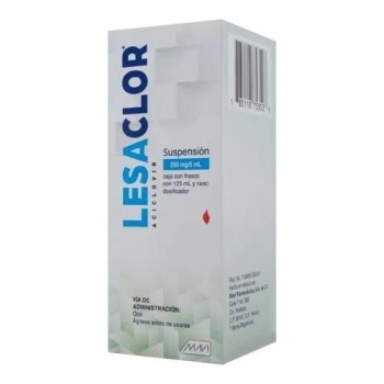 LESACLOR SUSP. 125 ML. 200 MG.  (  CICLOFERON  )