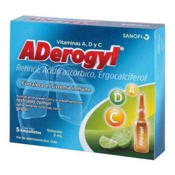 ADEROGYL CAJA CON UNA AMPOLLETA 3ML