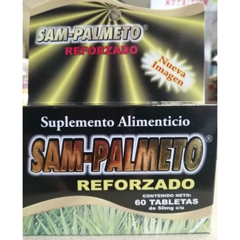 SAM-PALMETO 50 MG C / E C / 60 TABLETS