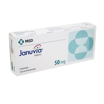 JANUVIA (SITAGLIPTINA)50MG 28 TABLETS