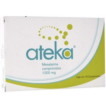 ATEKA (MESALAZINE) 1200 MG 16 TAB