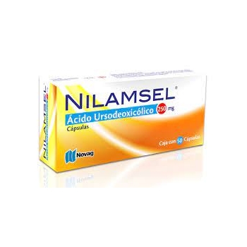 NILAMSEL (ÁCIDO URSODEOXICÓLICO) 250MG 50 CAPSULAS