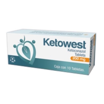 KETOWEST (KETOCONAZOL) 200MG 10 TABLETAS