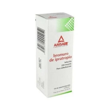 BROMURO DE IPRATROPIO (MONOHYDRATED IPRATROPY BROMIDE) 250MCG BOTTLE WITH 20ML