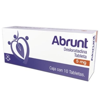 ABRUNT (DESLORATADINA) 5MG 10 TABLETAS