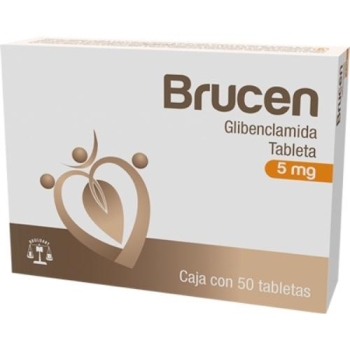 BRUCEN (GLIBENCLAMIDA) 5MG 50 TABLETAS