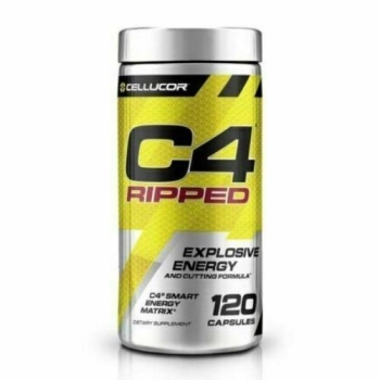 C4 RIPPED (L-CARNITINA/CAFEINA) 503MG/200MG 120 CAPSULAS