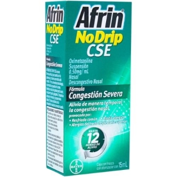 AFRIN NODRIP CSE (OXIMETAZOLINA) 15ML ATOMIZADOR