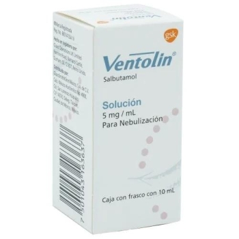 VENTOLIN (SALBUTAMOL) 5MG/ML FRASCO 10ML