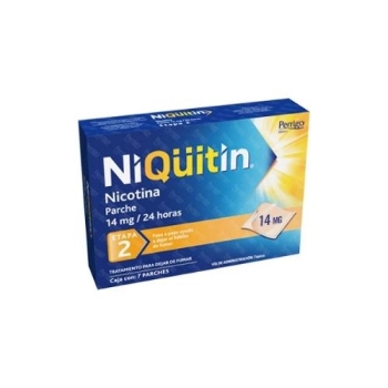 NIQÜITIN (NICOTINA) 14MG 7 PARCHES