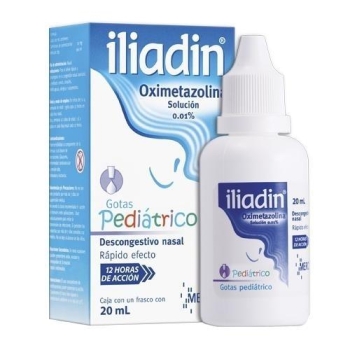 ILIADIN (OXIMETAZOLINA) 0.01% FRASCO CON 20ML