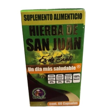 HIERBA DE SAN JUAN (HIERBA ANIZ, FLOR DE AZAHAR,FLOR DE TILA, TORONJIL) 60 CAPSULES