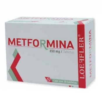 METFORMINA (METFORMIN) 850MG 30 TABLETS