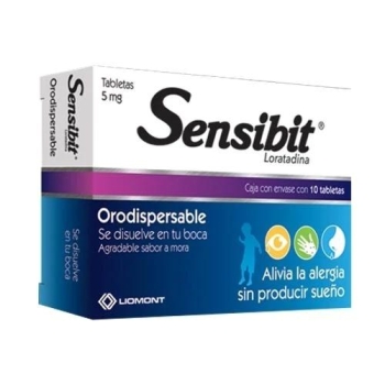 SENSIBIT (LORATADINA) 5MG 10 TABLETAS