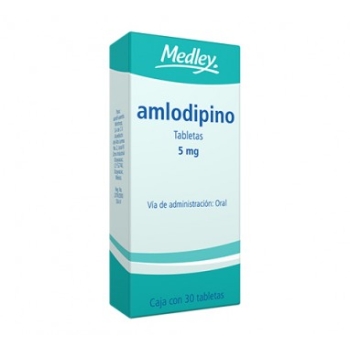 AMLODIPINO (AMLODIPINO) 5MG 30 TABLETAS