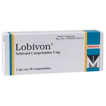 LOBIVON (NEBIVOLOL) 5MG 28 COMPRIMIDOS