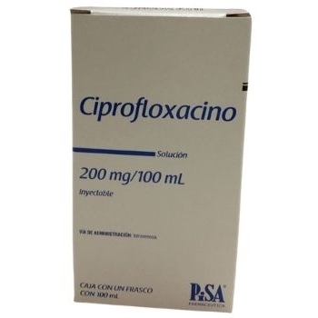 CIPROFLOXACINO (CIPROFLOXACINO) 200ML SOLUCION INYECTABLE