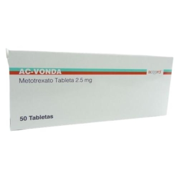 AC-VONDA (METOTREXATO) 2.5MG 50 TABLETAS