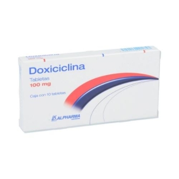 DOXICICLINA 100 mg/ 10 TAB
