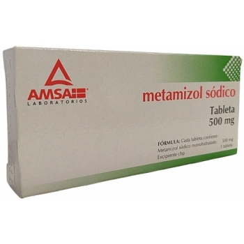 METAMIZOL SODICO (METAMIZOL SODICO) 500MG 10 TABLETAS