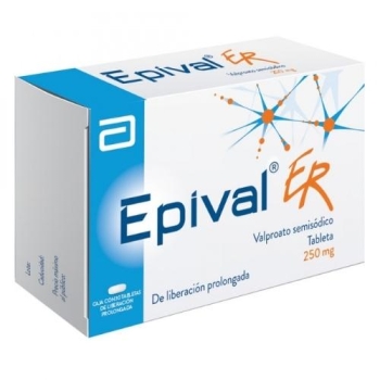 EPIVAL (SEMISODIC VALPROATE) 250 MG 30ct TR