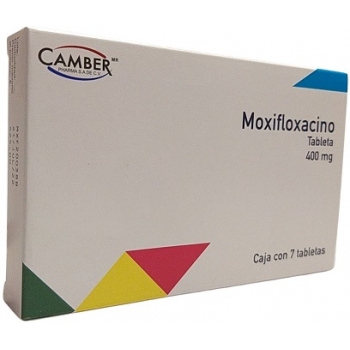 MOXIFLOXACINO (MOXIFLOXACINO) 400MG 7 TABLETAS