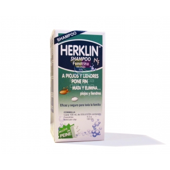HERKLIN NF (FENOTRINA-LIDOCAINA) SOL 0.2% 60ML
