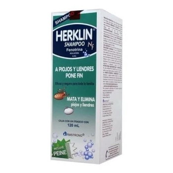 HERKLIN NF (FENOTRINA) SHAMPOO 120ML