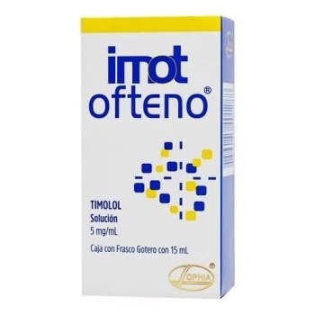 IMOT OPTH SOL (TIMOLOL) 0.5% 15ML  *THIS PRODUCT IS ONLY AVAILABLE IN MEXICO