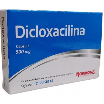 DICLOXACILINA 500MG 12 CAPSULAS